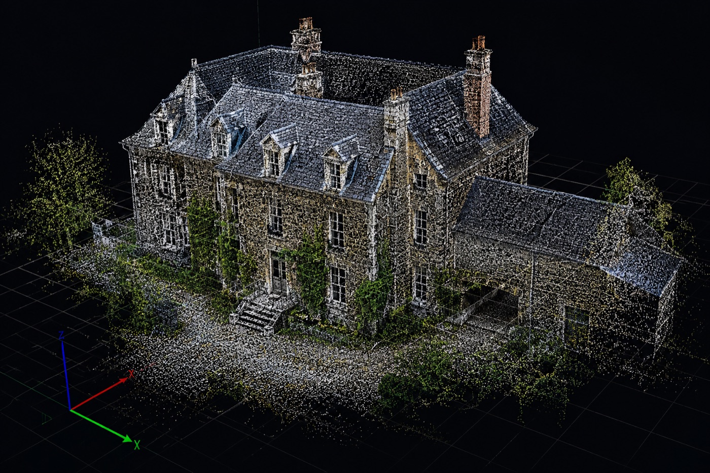 Modèle 3D / nuage de points