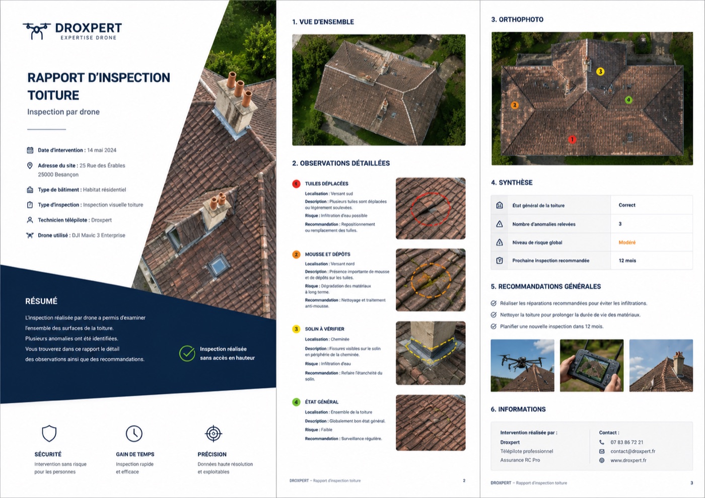 Exemple de rapport structuré